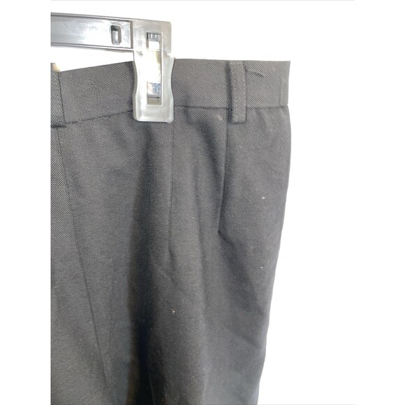 Talbots Dress Shorts Women’s Size 14 Black Wool Waist 32 Inseam 8 Rise 15 Pleat - Picture 10 of 12